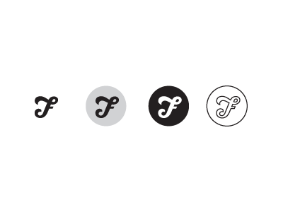 TcF Monogram lettering logo monogram type