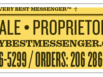 Very Best Messenger™ Business Card