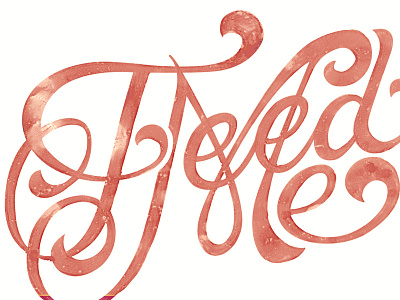 Medi "Feed Me" album artwork bold boldatwork lettering medi typography