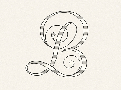 Lb Monogram lb lettering logo monogram typography
