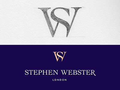 SW Monogram jewelry logo monogram stephen webster sw