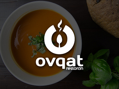Ovqat Logo art design logo meal restaurant