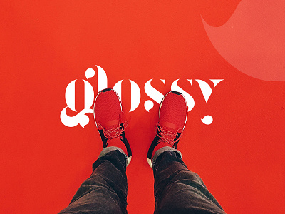 Glossy art colour design designer font glossy graphicdesign photoshop red shoes typography white