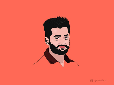 Jagmeet bizra abstract app beard clean color design icon illostration illustratior mustaches photoshop ui