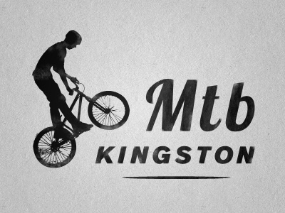 Mountain Bike Kingston Logo identity logo