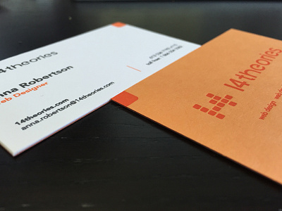 New Cards 14 theories business cards cards everlovin letterpress print