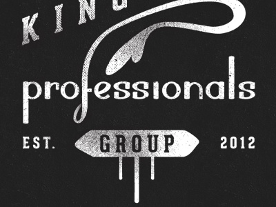 Kingston Young Professionals Group Logo hand drawn identity lettering logo typography