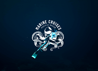 Marine Cruises 🌊 branding creation cruises design illustration logo marine surf surface design surfing vector