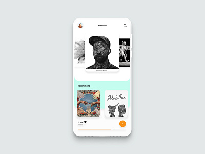 App Music 🎛 app app design application branding creation design ui ux vector