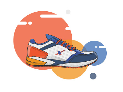 Sparx adobe create idea illustration illustrator likes shoes sport vector