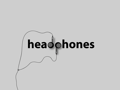 Headphones 2d headphones illusrator illustration letters meaning vector words