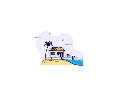 Beach Side House 🏡