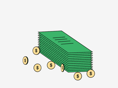 MeuNu 2020 animation coins finance illustration lottie money motion graphics nubank vector