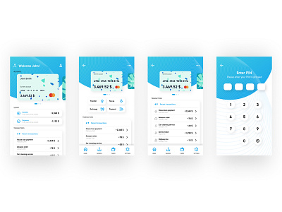 Bank app concept