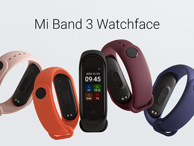 Mi Band 3 Watchface