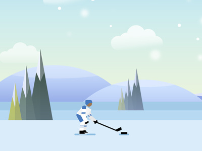 Ice hockey blue finland ice icehockey sky snow snowflakes tree white winter