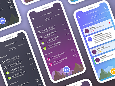 The very early initial concept images from the Moontalk -app app app branding branding concept design flat histogram icon icons illustration infogram ios sketch typography ui ux ux ui ux challenge vector web