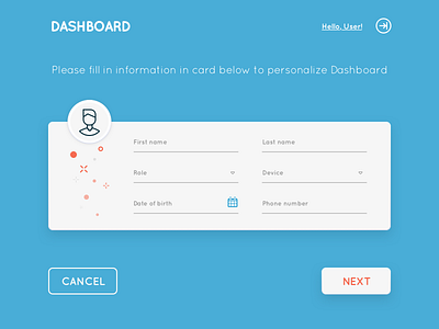 Dashboard Intro Page