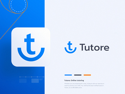 Tutore - Brand Design appstore brand brand design branding branding design clean education education app education logo educational icon logo design logotype tutor tutoring user interface