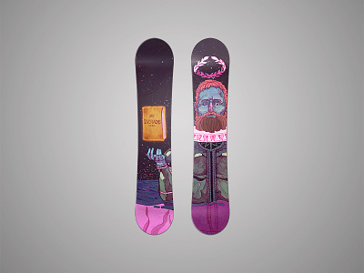 Camões Snowboard art digital art illustration lisboa lisbon poet poetry portugal product design snowboard