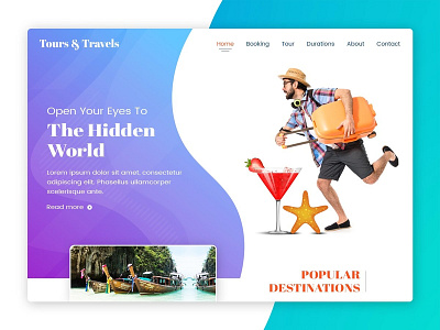 Tours and Travels - Web Design