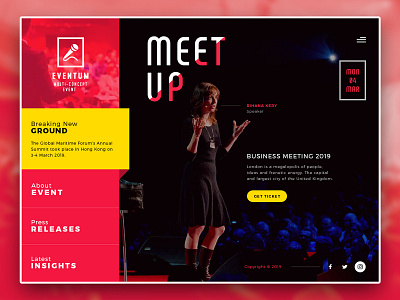 Event meet up - Web project