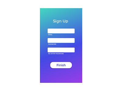 Sign Up Screen