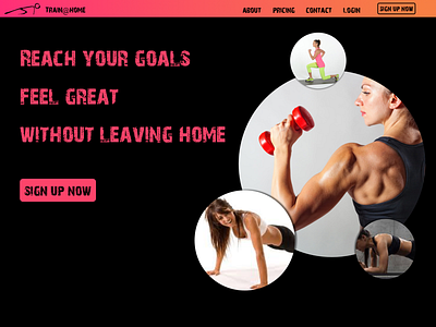 Personal Training Landing Page