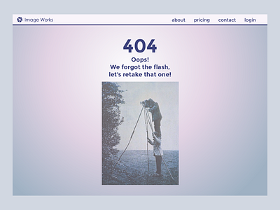 404 Page 404 page daily ui error page responsive ui ux visual design web