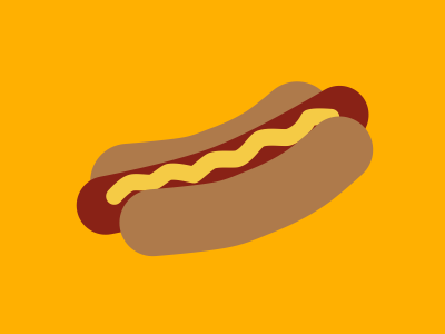 Hot Dog Icon hot dog hot dog icon