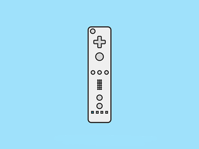Wii Nintendo icon icon illustrator nintendo vector wii