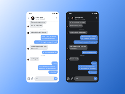 Daily UI 013: Direct Messaging