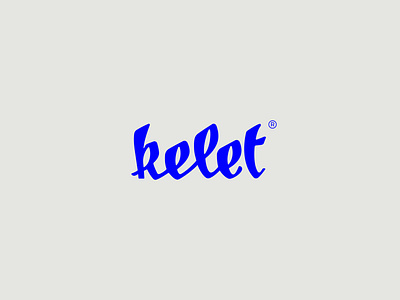 kelet design logo logotype typography vector