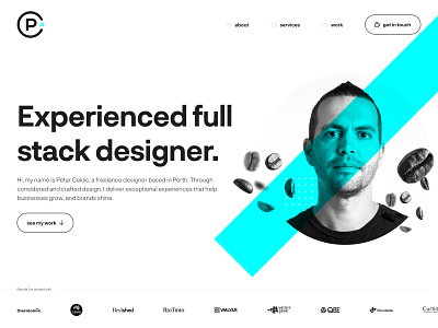 Freelance designer website design