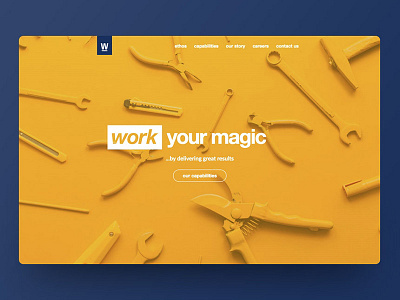 Website design for Workhouse