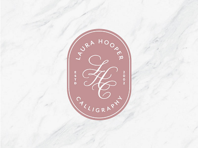 Laura Hooper Calligraphy: Badge