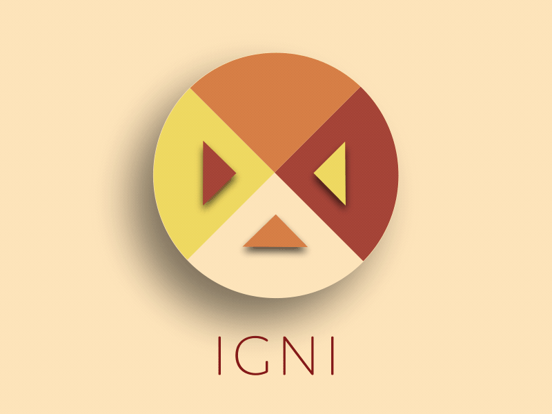Igni: Brand in Motion after effects brand branding logo lottie minimalist motion pastel