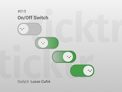 DailyUI #015 - On/Off Switch branding dailyui design graphic design ui ux vector