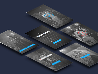 Log In Flow Mock Ups