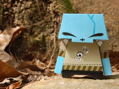 Torny Paper Toy box toy character design paper toy toy
