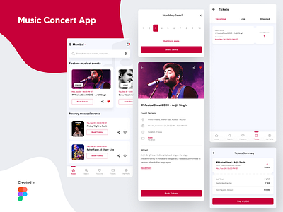 Music Concert App