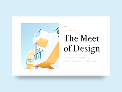 meet design landing product residence spirt web webdesign white yellow