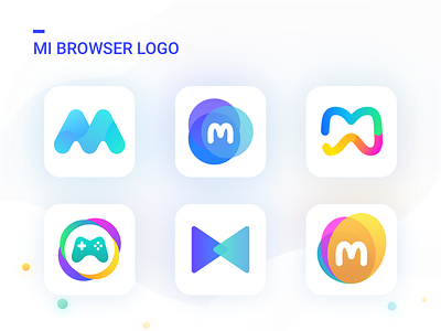 Logo app branding color design ios kit logo m logo ui