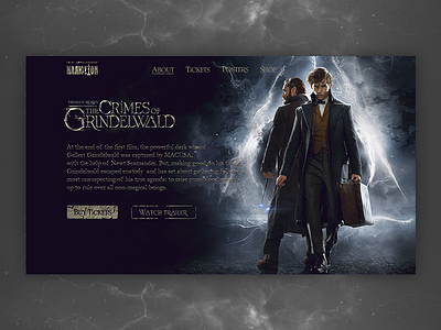 Fantastic Beasts: The Crimes of Grindelwald fantastic beats grindewald harry potter magic promo site sorcery