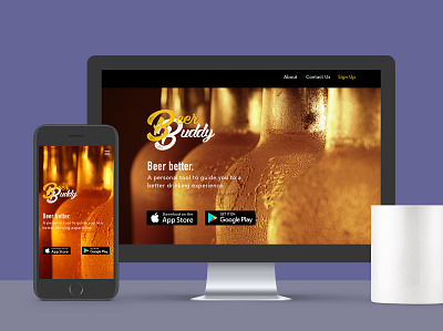 Beer Buddy Landing Page