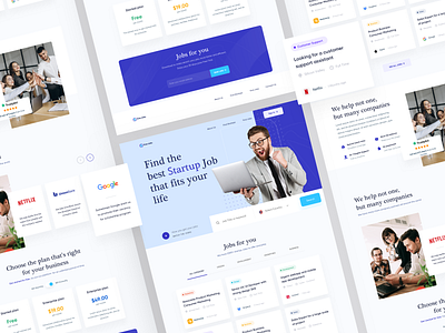 Job Finder Web Design