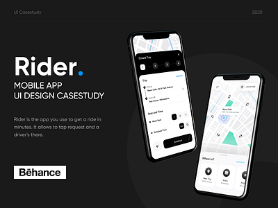 Ride Share App Design Casestudy