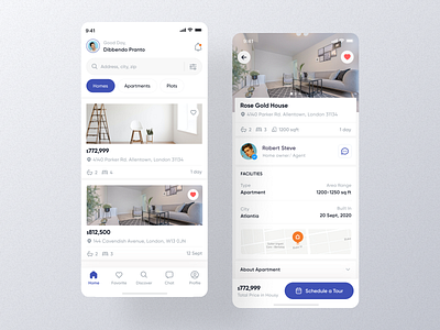 Housy - Real Estate App apartment app buy buy sell estate graphic design home house product property real real estate rent room sell