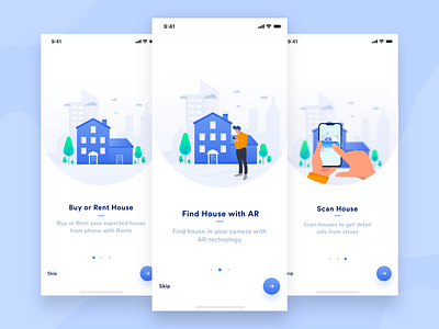 Real Estate AR App - Onboarding