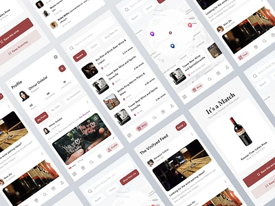 Wine Shop App alchohol android app beer bottle clean design layout mobile ui shop ux wine wine shop